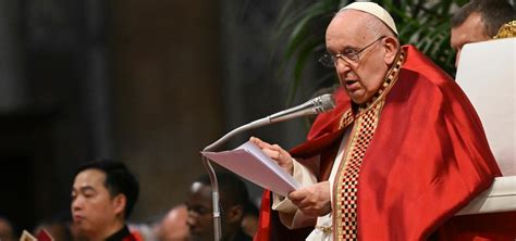 Papa Francesco Incredibile Quanto Male Faccia Luomo Lo Spirito