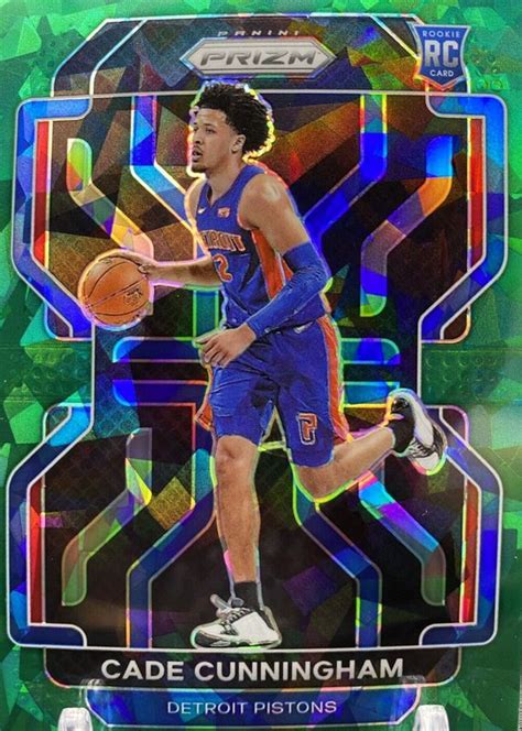 Cade Cunningham Prizm Green Ice Price Guide Sports Card