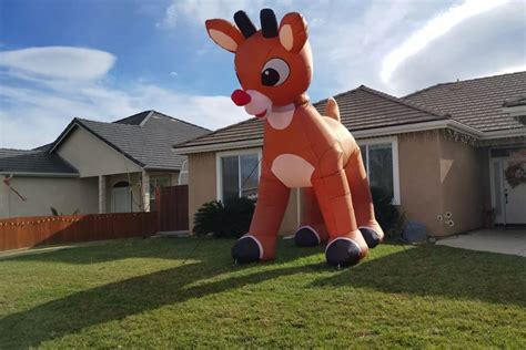 15-Foot Inflatable Rudolph: Our Favorite Reindeer Is Coming to Your Lawn