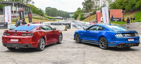 Camaro X Mustang Qual V8 Vence Na Arrancada Webmotors