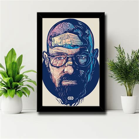 Quadro Breaking Bad Walter White MDF Elo7