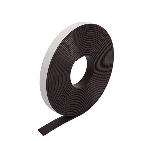 Mm X Mm Rubber Soft Magnetic Strip With Adhesive Backing And