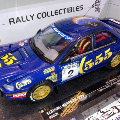 Colin Mcrae Derek Ringer Subaru Impreza Rally New Zealand