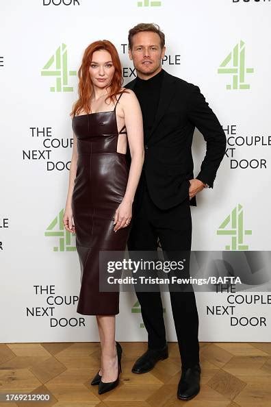 Eleanor Tomlinson And Sam Heughan Attend The Bafta Tv Preview Of The