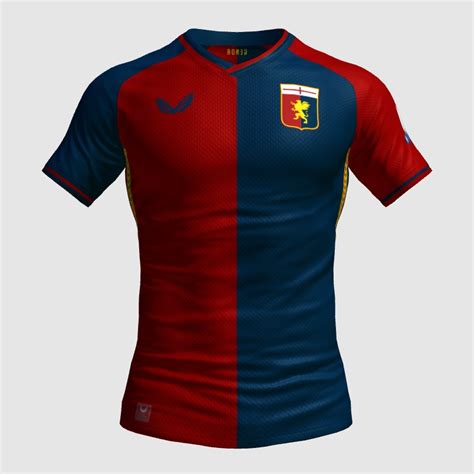 Genoa CFC Castore Home Concept - FIFA 23 Kit Creator Showcase