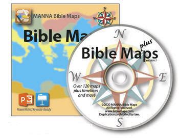 God S Breath Publications MANNA BIBLE MAPS