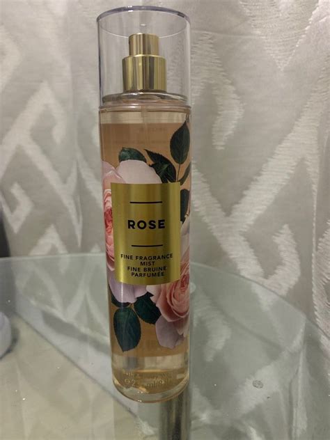 Bath Body Works Rose Fine Fragrance Mist Beauty Personal Care