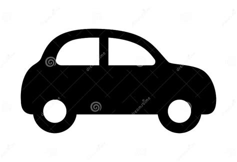 Car Outline Icon Stock Vector Illustration Of Transportation 166164573