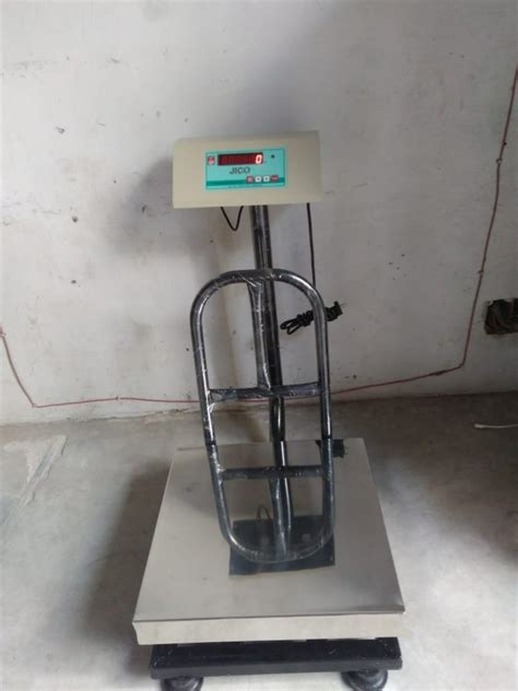 Jico Mild Steel Digital Platform Weighing Scale Model Name Number Kps