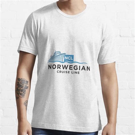 Norwegian Cruise Line Ship Design T Shirt For Sale By Ahill44