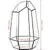 Ncyp X X Cm Irregular Prism Glass Geometric Terrarium Planter