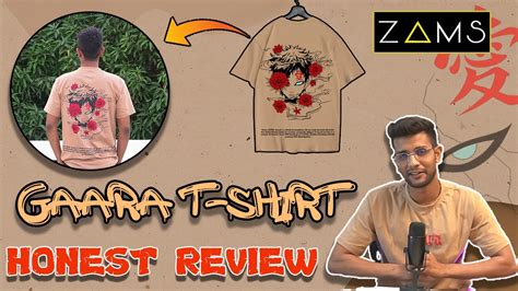 Zams Gaara Oversized T Shirt Honest Review Youtube