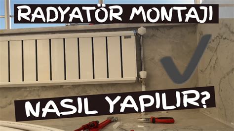 Al M Nyum Petek Montaji Nasil Yapilir Ayrintili Radyat R Montaji Youtube