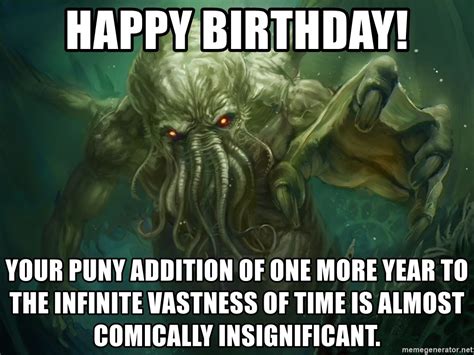 Descobrir 51 Imagem Cthulhu Happy Birthday Br Thptnganamst Edu Vn