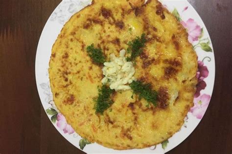 Kabak Havuç ve Kaşarlı Omlet Tarifi Nasıl Yapılır Resimli Yemek