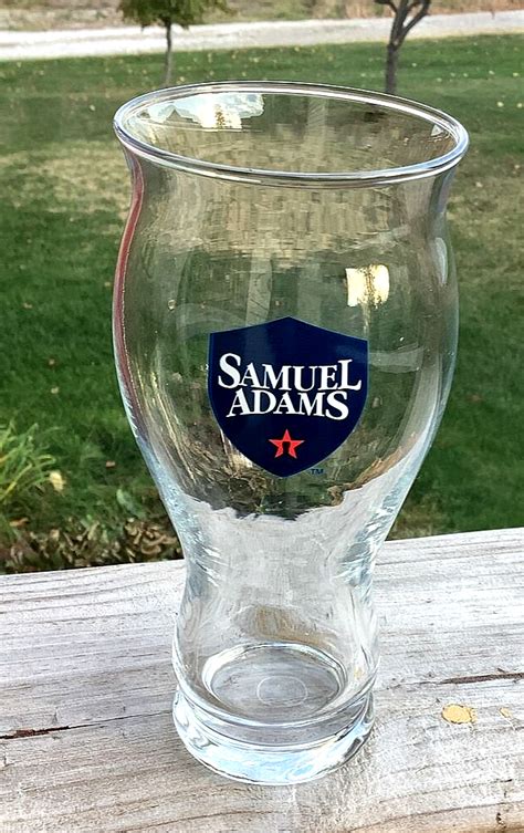 Samuel Sam Adams Blue Shield Logo Sensory Pint Beer Glasses Set of 2 | eBay