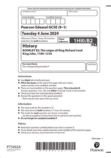 Gcse 9 1 History A