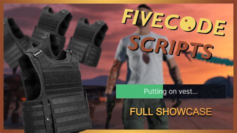 Fivem Script Advanced Bulletproof Vest Full Showcase Esx Qb