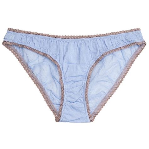 Culotte Coton Bio Culotte Germaine Bleu Ciel Nude Germaine Des Pres Femme CULOTTE GERMAINE