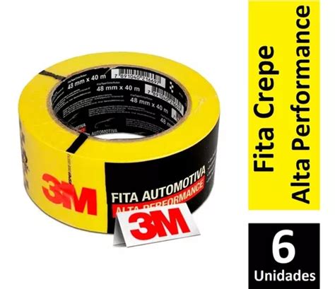 Rolos Fita Crepe Automotiva Mascaramento Mmx M M Parcelamento