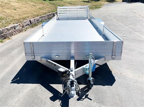 Aluma 8120TA SR Aluminum Trailer Side Loading Ramps ATV UTV