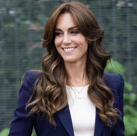 Princess Catherine and her lovely hair : r/KateMiddleton