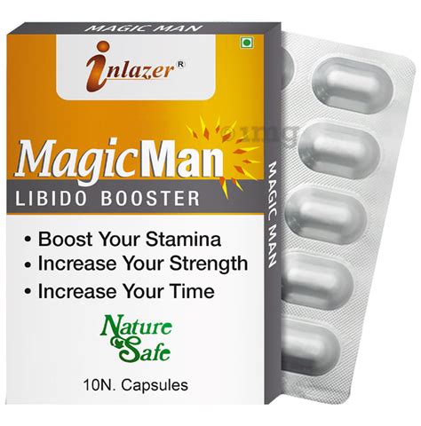 Inlazer Magicman Libido Booster Capsule Buy Strip Of 100 Capsules At Best Price In India 1mg