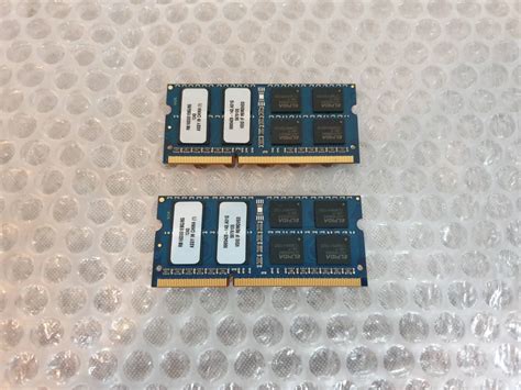 【目立った傷や汚れなし】kingstone Rb16d3s1ebg8g Pc 12800 Sodimm ノート用 8gb2 16gbセット