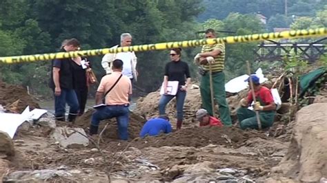 Bosnia Floods Expose Remains Of War Victims