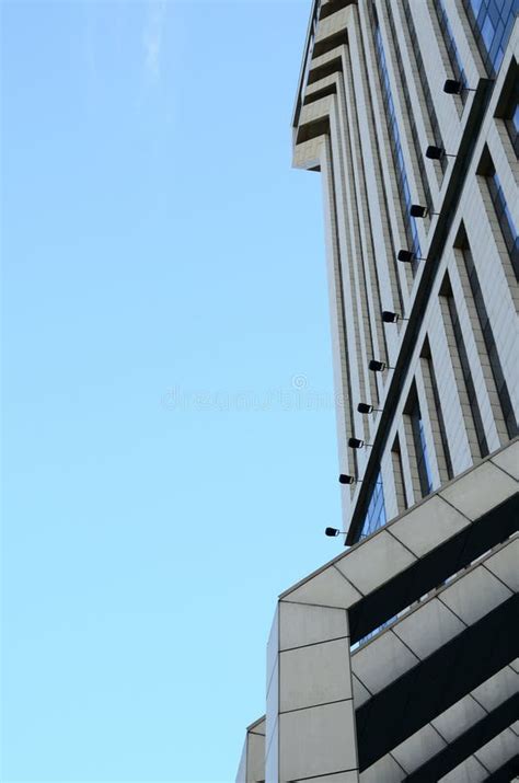 Fondo Arquitectónico Fragmento De Detalle De Un Edificio Moderno