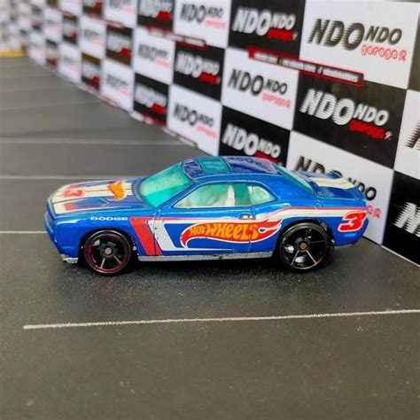 Jual Hot Wheels Dodge Challenger Srt8 Blue 2nd Loose 2012 Hw Racing Shopee Indonesia