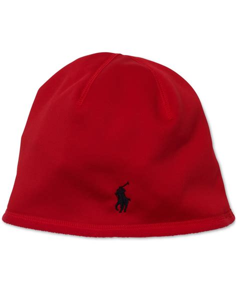 Polo Ralph Lauren Bonded Skull Cap In Red For Men Rl 2000 Lyst