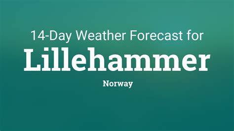 Lillehammer, Norway 14 day weather forecast