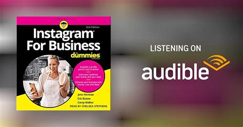 Instagram For Business For Dummies 2nd Edition Audiobook Free With Trial