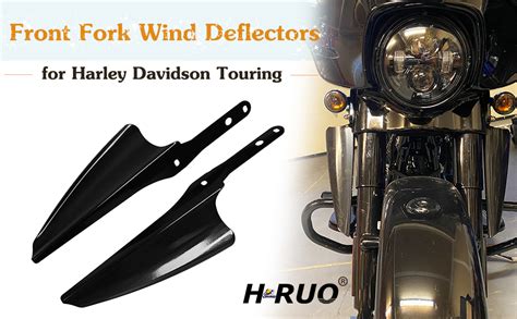 Amazon H Ruo Front Fork Mount Wind Deflectors Windshield For