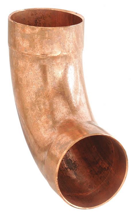 Wrot Copper Cup X Cup DWV Long Radius Elbow 39R566 907LT 11 2