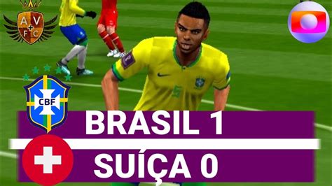 Brasil 1 X 0 SuiÇa Fase De Grupos Da Copa Do Mundo Recriada No Pes