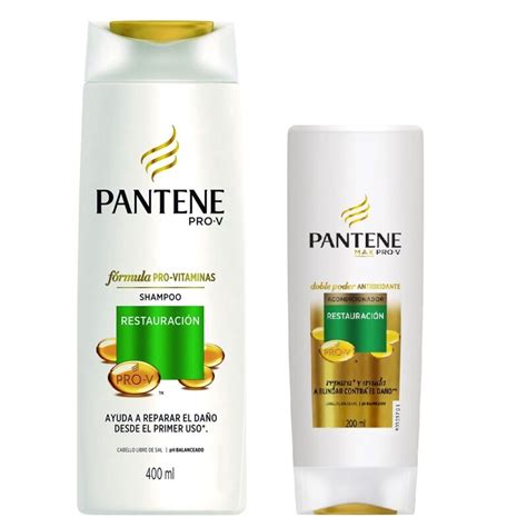 Shampoo Pantene Ml Restauraci N Acondicionador Ml Farmacia