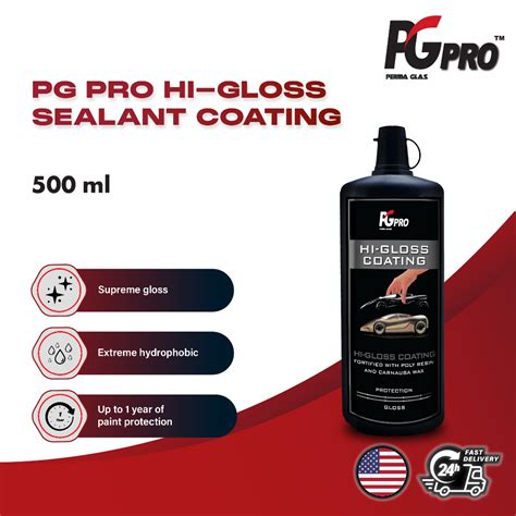 Perma Glass Pg Pro Hi Gloss Sealant Coating With Poly Resin Carnauba