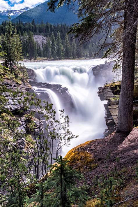 Am Athabasca Falls Am Athabasca Falls Icefields Parkway Flickr