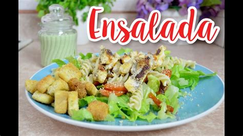 CÓmo Hacer Ensalada Verde 🥗🍴 Recién Cocinados Youtube