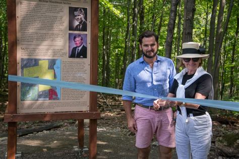 Le Sentier Massawippi Est Inaugur Et Ce N Est Qu Un D But Le Reflet