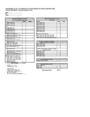 Fillable Online Checksheet For B Fax Email Print Pdffiller