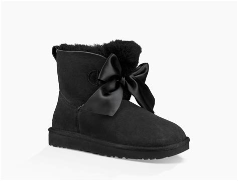 Ugg® Gita Bow Mini Classic Boot For Women Ugg® Uk