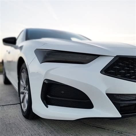 2021 2023 Acura Tlx Headlight Precut Tint Overlays Slickmod