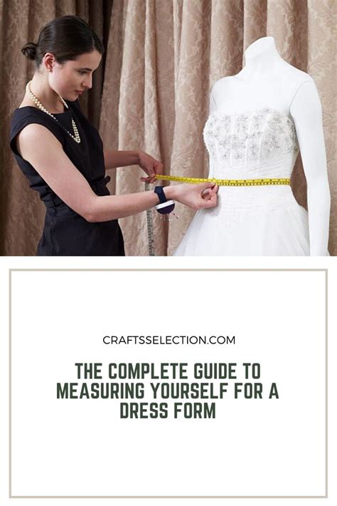 How To Measure Yourself For A Dress Form Sewing Dress Form