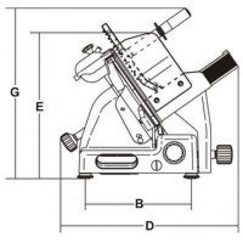 Affettatrice A Gravit Modello Canova Top