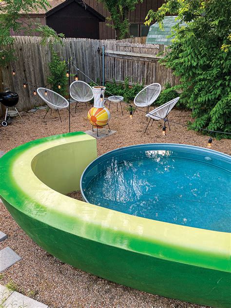 Diy Stock Tank Pool Atomic Ranch