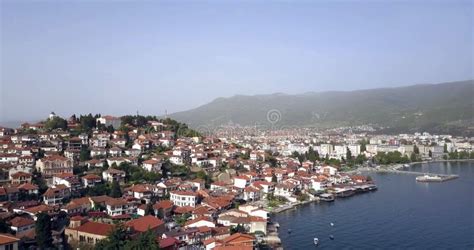 Unesco Listed Town Ohrid and Lake Ohrid Stock Image - Image of lake, harbor: 93429905