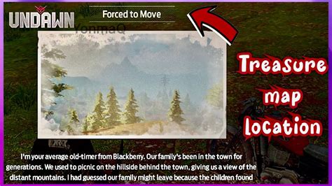 Forced To Move Treasure Map Location Undawn Undawnglobal Undawnlive